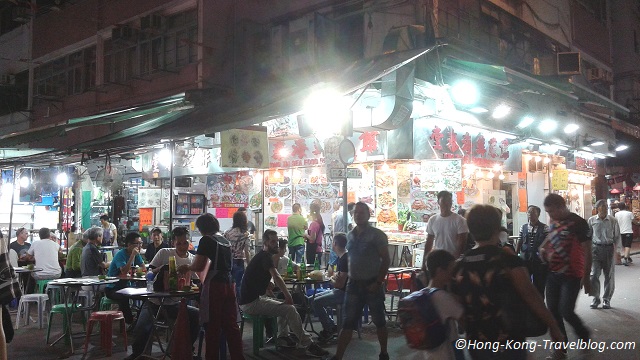 temple street night market food