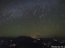 meteor shower hong kong 2017 image